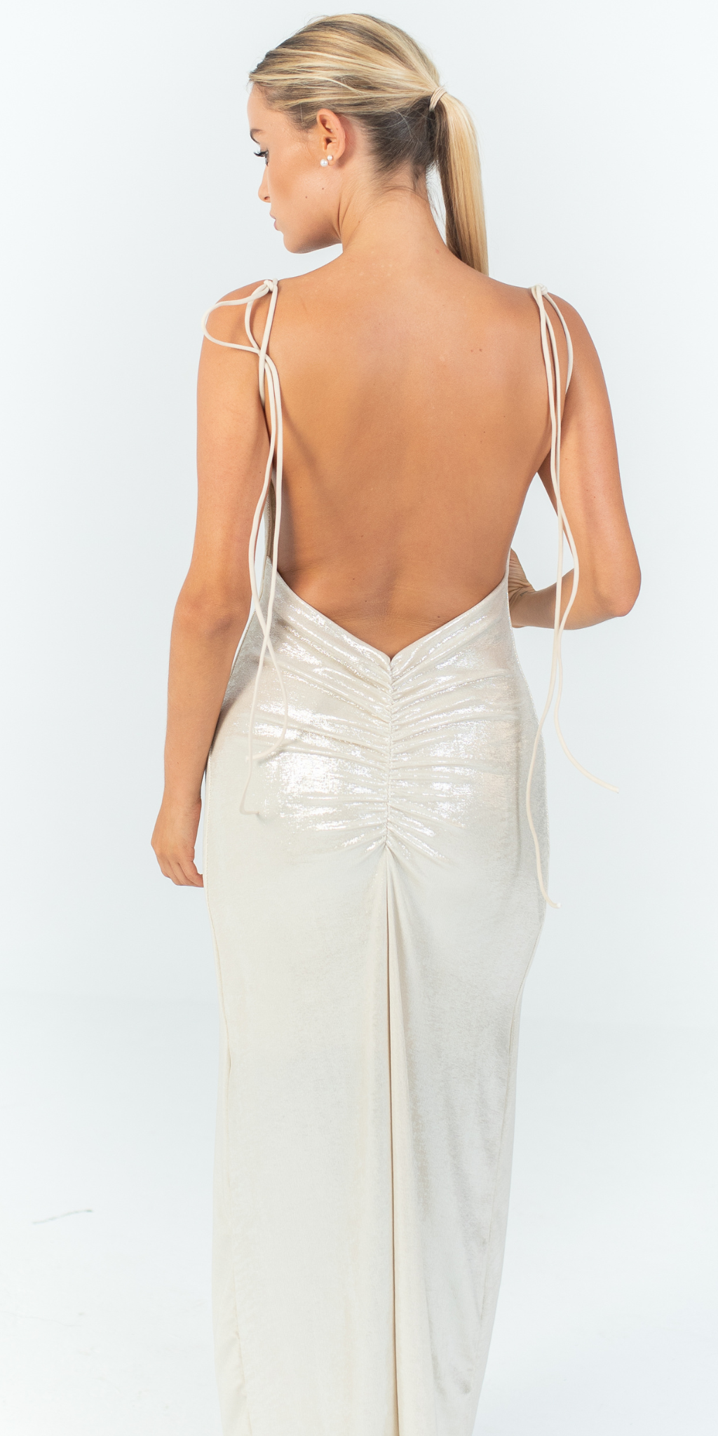 Dress Apricot perlado